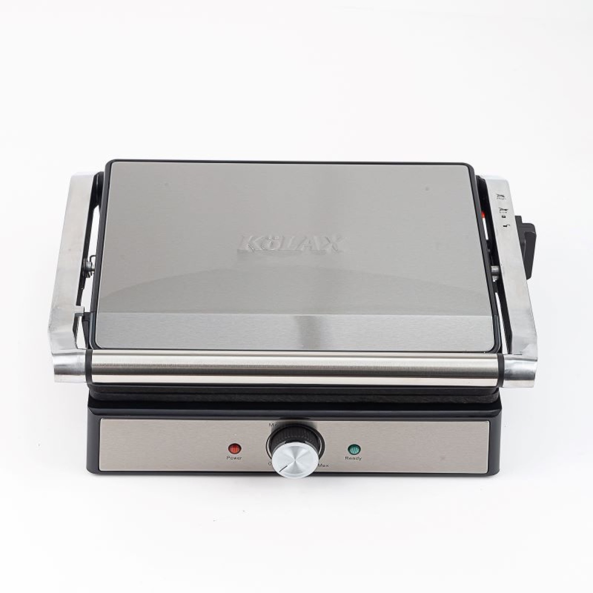 Panini Press, Sandwich Maker, 2200W Stainless Steel Top Surface, undetachable Non-stick Die-cast Aluminium Plates, Upright Storage, Opens 180 degrees, view 3