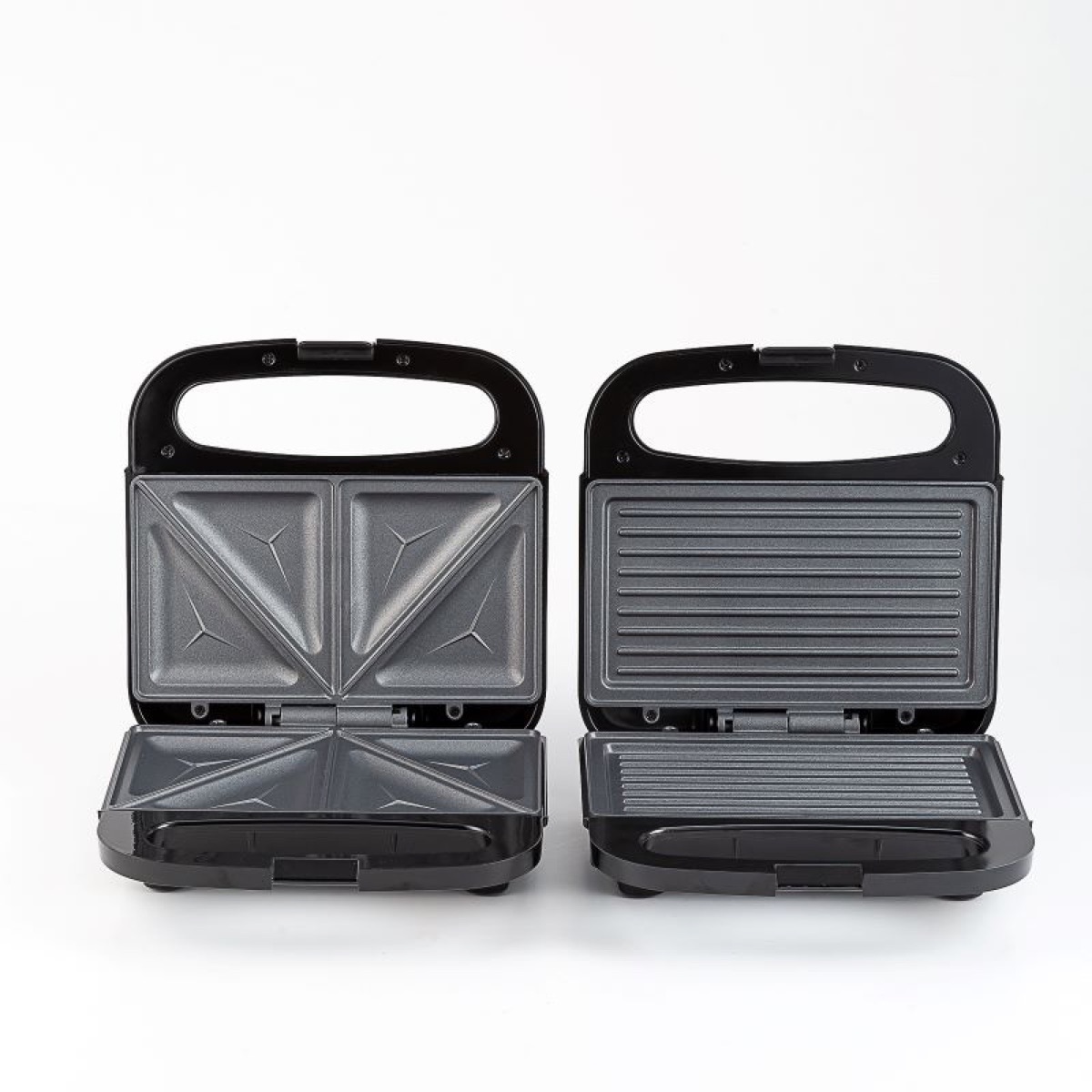 KöLAX brand two-piece sandwich maker 750W non stick multifunctional breakfast machine toaster, view 3