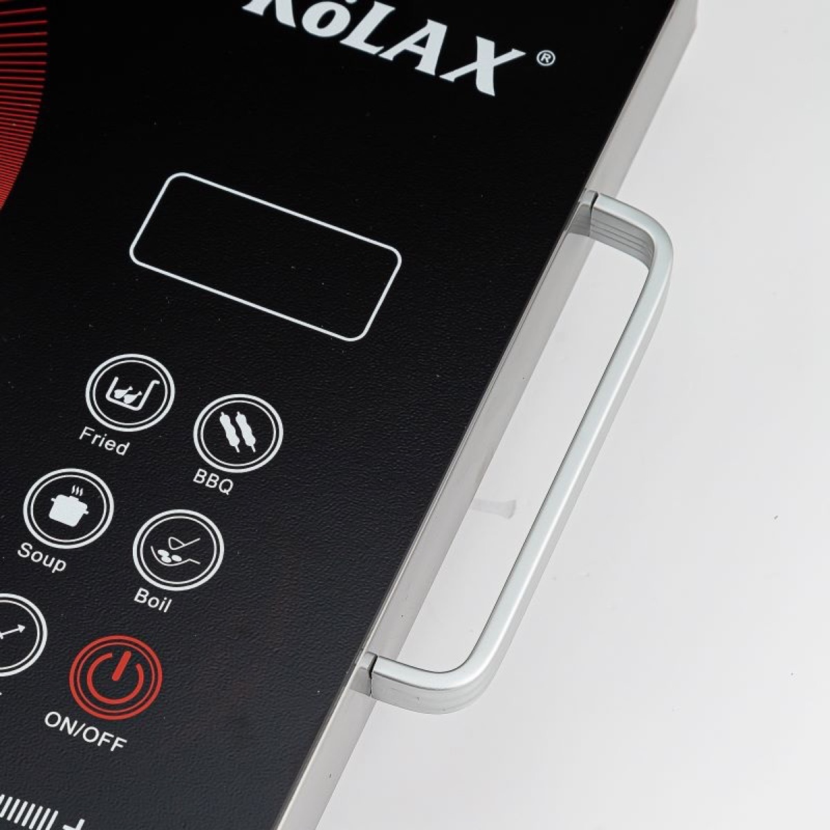 KöLAX 2200 Watt Portable Infrared Burner,with Timer and Touch Control Panel Adjustable Heating Power, view 3