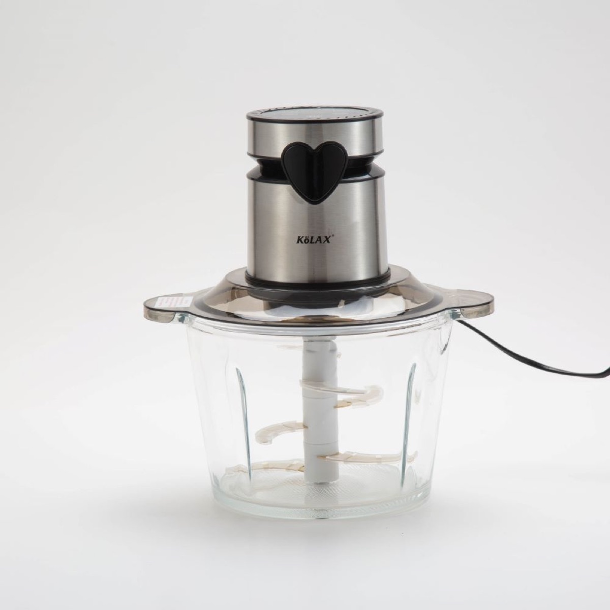 KöLAX 3L Electric Glass Food Processor Digital Meat Grinder 1000w LED Time Display Electric Food Chopper Vegetable chopper 3 layers 6 blades, view 4