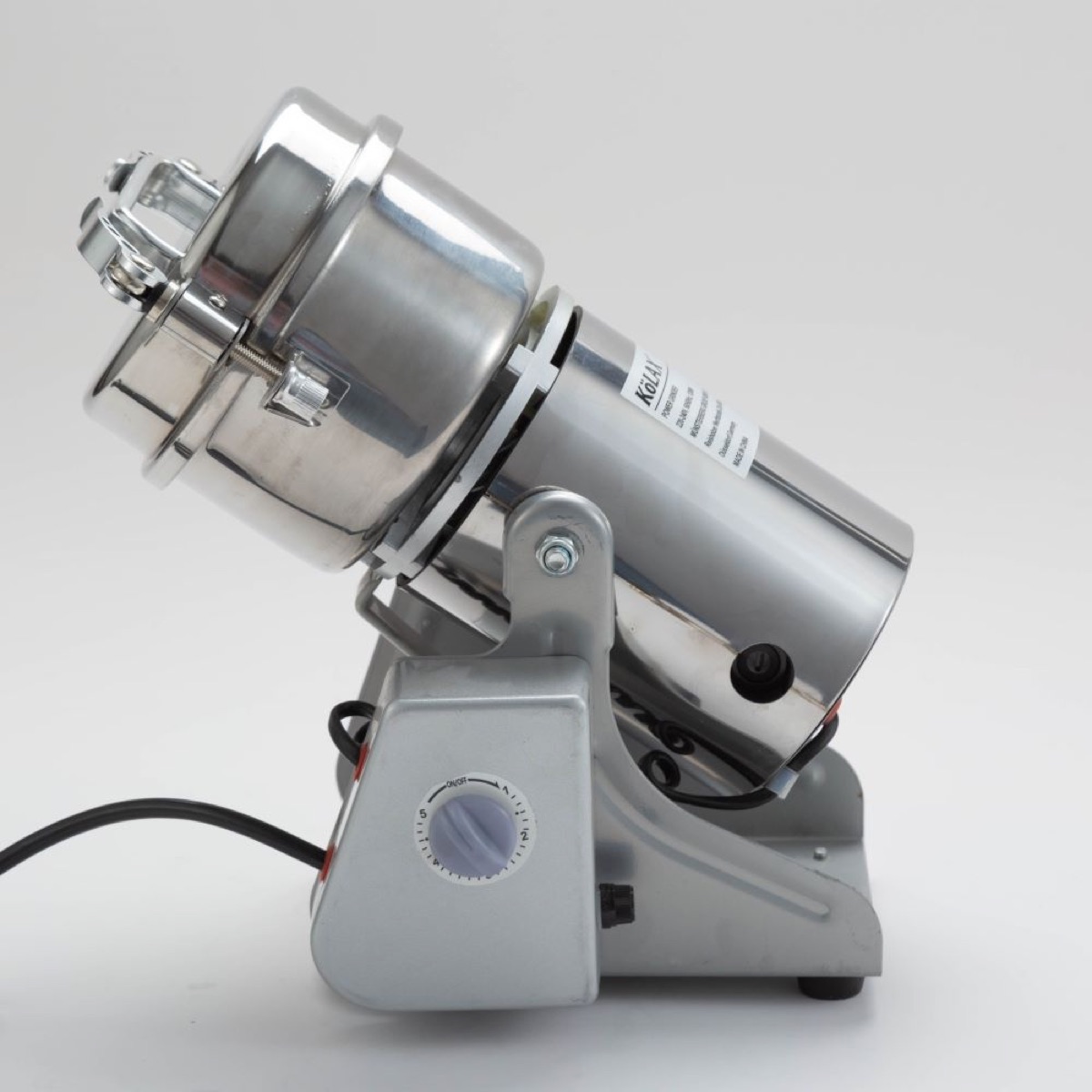 300g Electric Grain Mill Grinder 1200W High Speed Powder Grinder Machine Stainless Steel Commercial Pulverizer Grinding Machine for Kitchen Pepper Coffee Corn, view 2