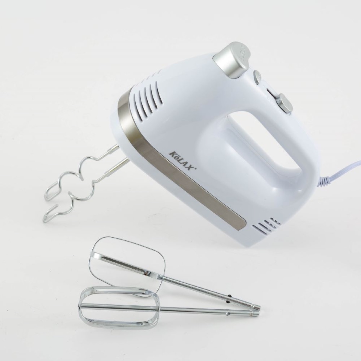 KöLAX Electric Hand Mixer Mini,800W Power Handheld Mixer Kitchen for 5-Speed Baking Cake Egg Cream Food Beaters Whisk, view 2