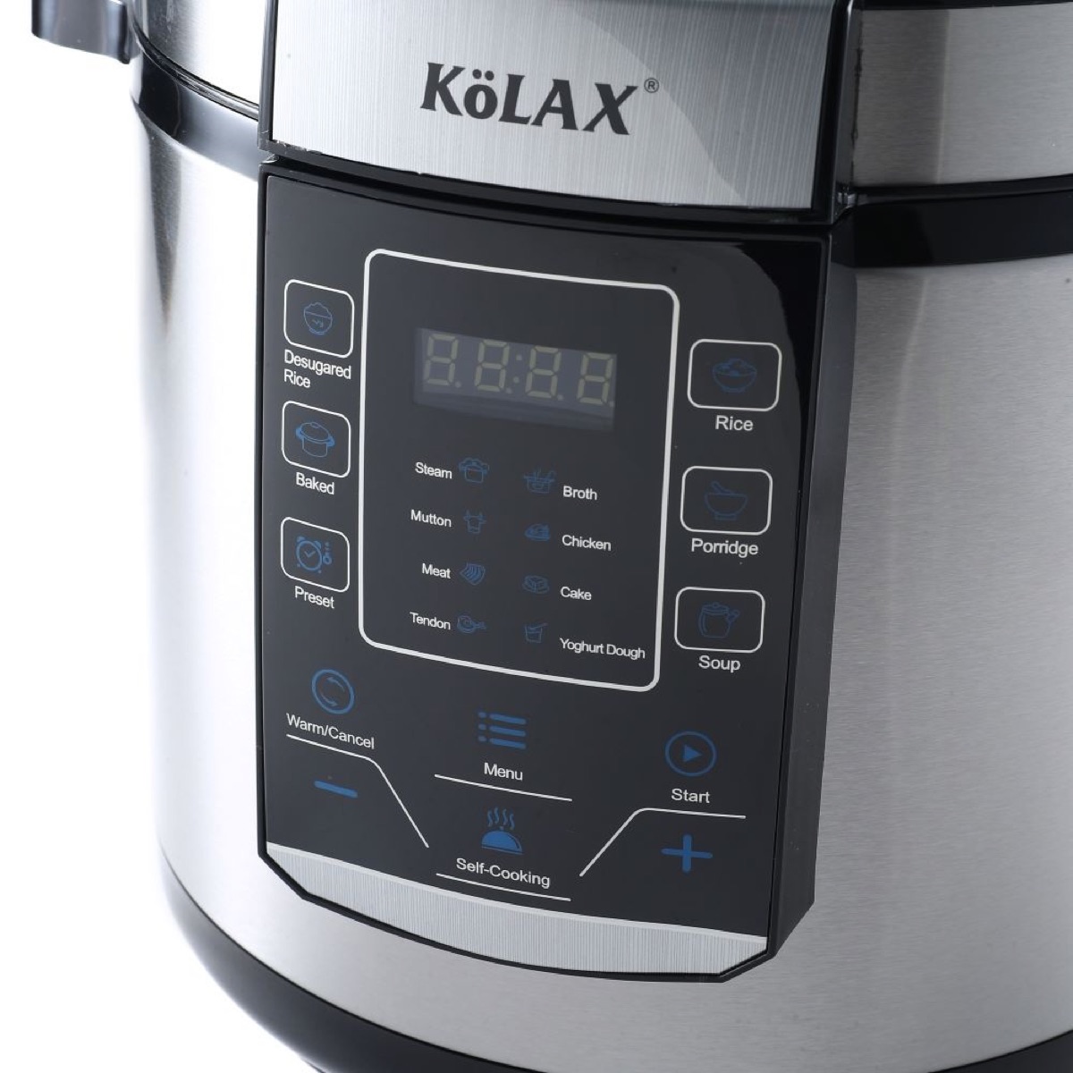 KöLAX' Rice Cooker, Slow Cooker, Steamer, Stewpot, Yoghurt All in One (13 Digital Cooking Programs) Multi Cooker (6L ) Large Capacity. 24 Hours Preset & Instant Keep Warm, view 2