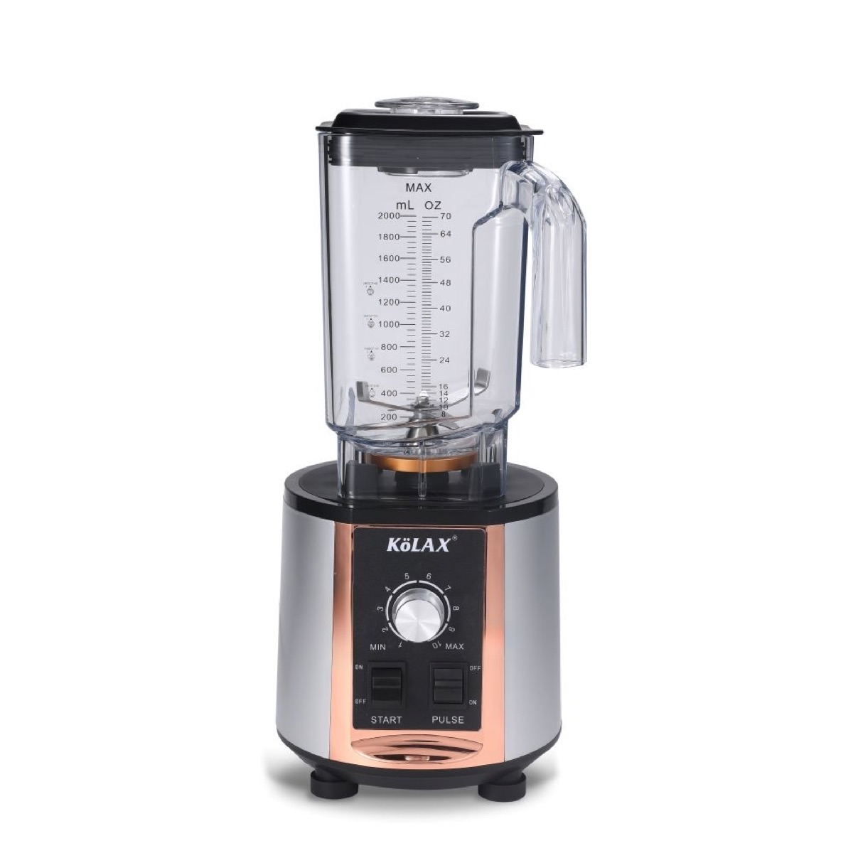 KöLAX Professional Blender,3200W For Kitchen,2L Capacity Smoothie Blender for Smoothie, Soup,Baby food,Grain grinding, view 2