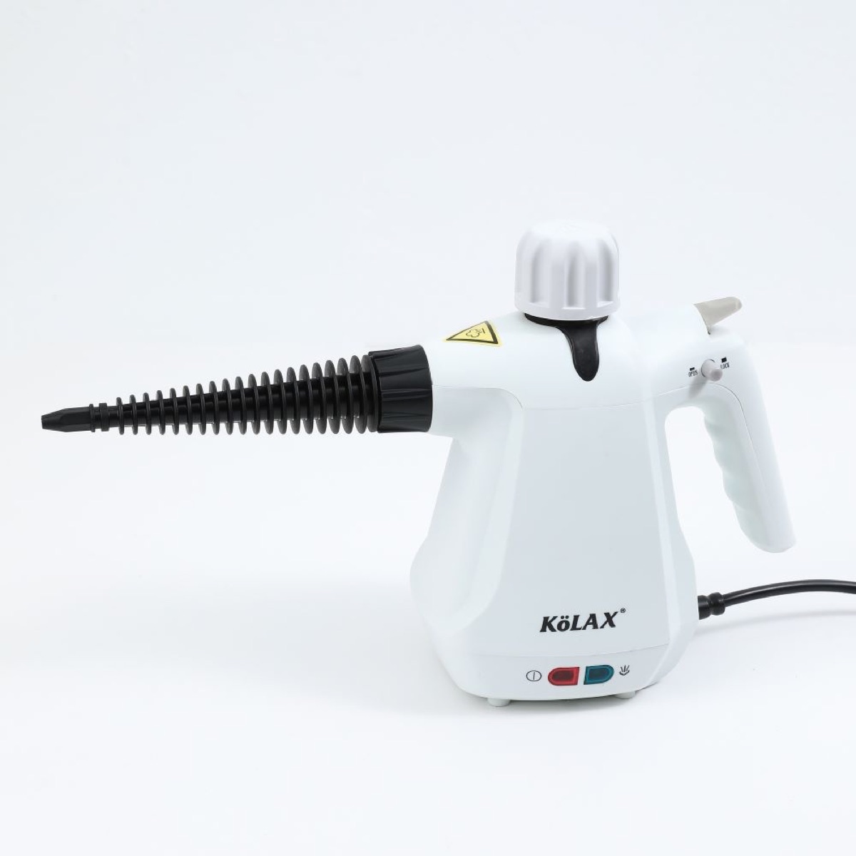 Pressurized Handheld Multi-Surface Natural Steam Cleaner with 7 pcs Accessories, Multi-Purpose Steamer for Home Use, Steamer for Cleaning Floor, Upholstery, Grout and Car, view 3