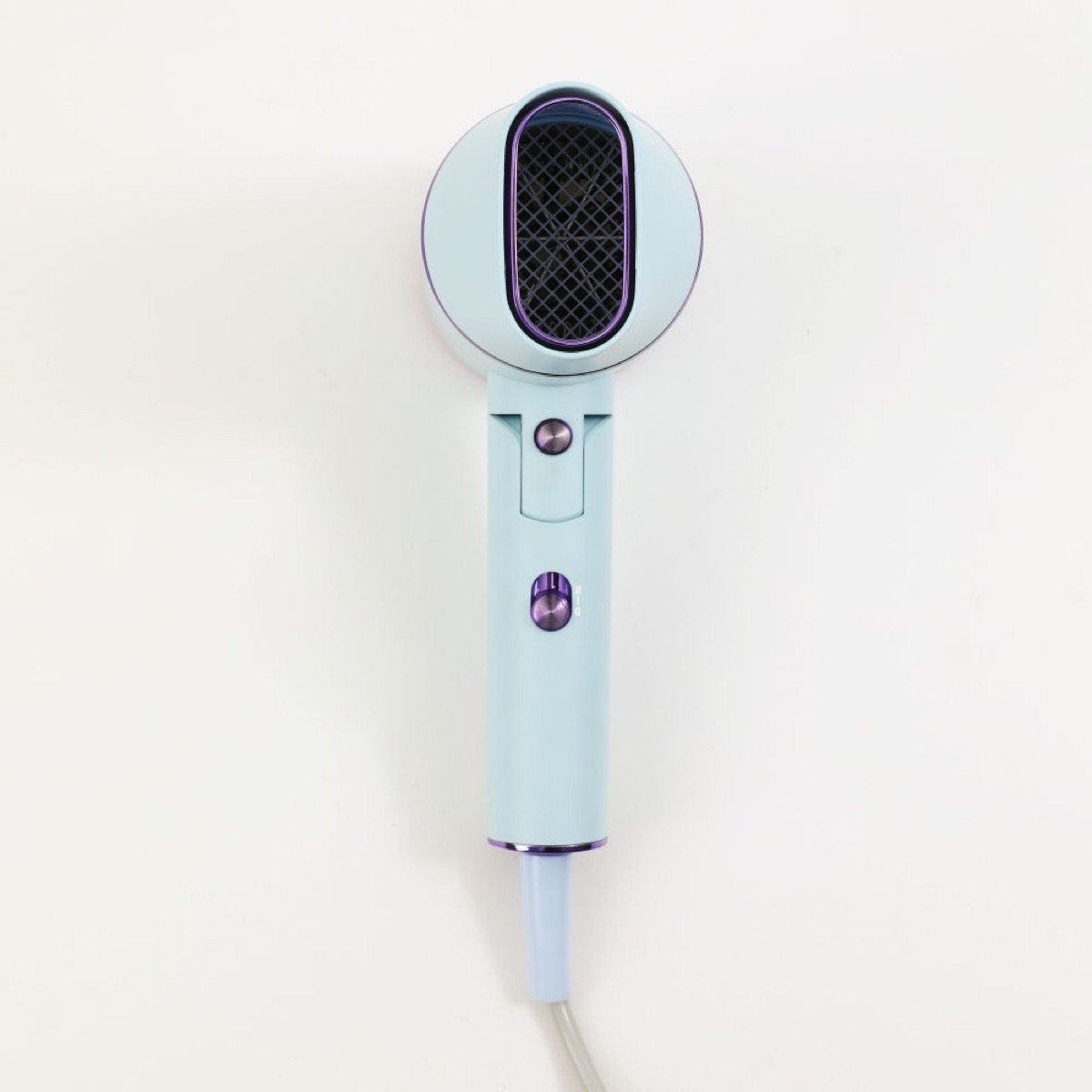 KöLAX Hair Dryer, 2100W Small Foldable Hair Blow Dryer, Fast Drying Travel Hair Dryer, blue, view 4