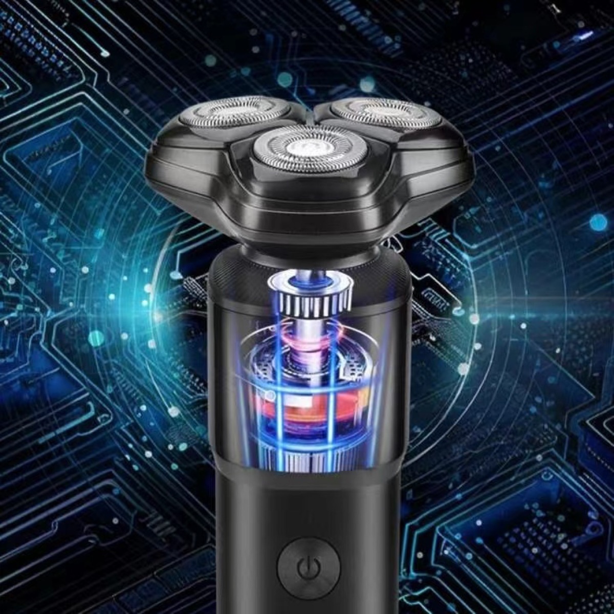 KöLAX Electric Razor for Men Cordless: Rotary Shaver Waterproof - USB Fast Charging & Sensitive Skin Care, view 4
