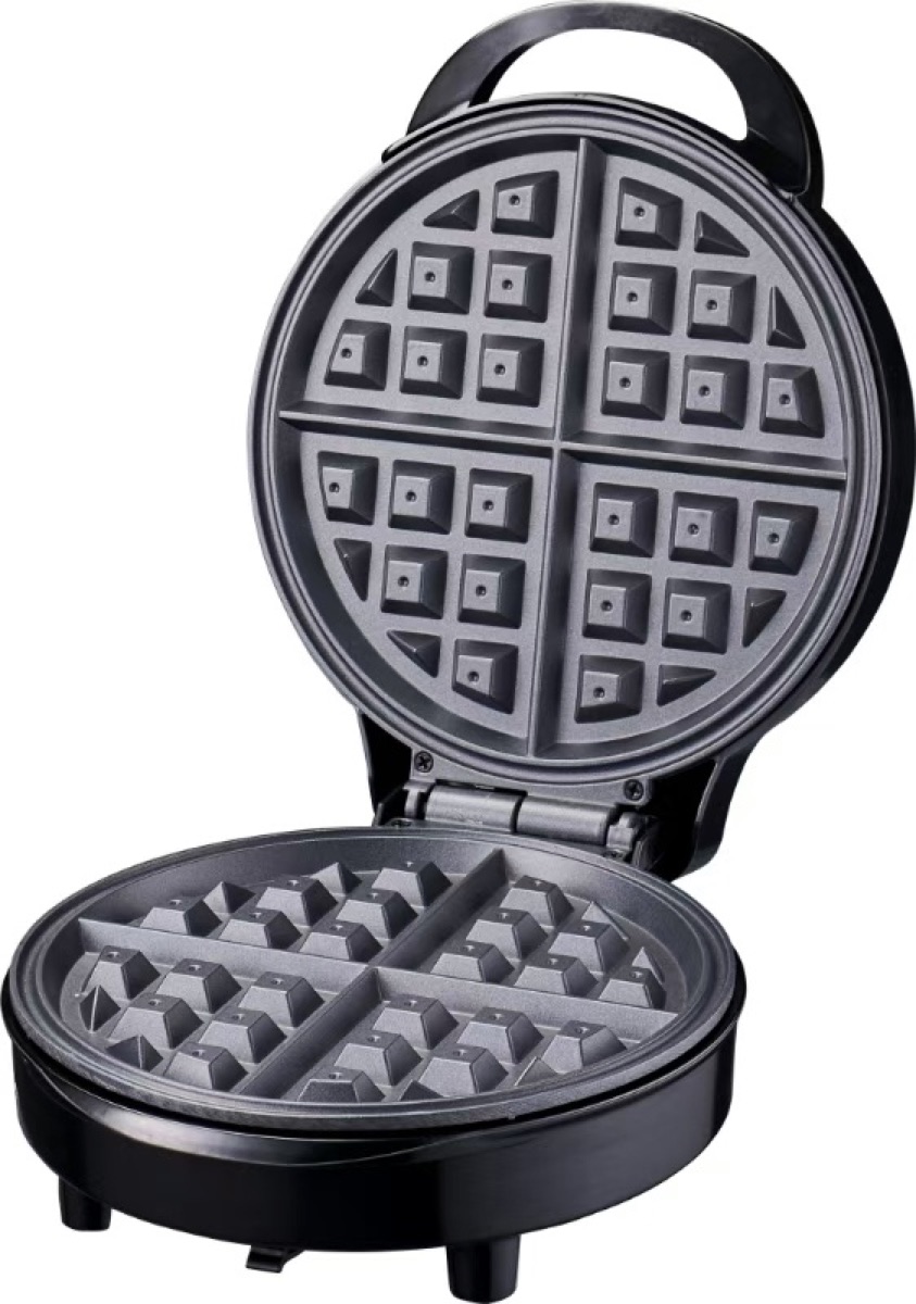 KöLAX Waffle Maker with indicator, 900w,Electric Waffle Machine, Non-Stick Grids, Round Waffle, view 4
