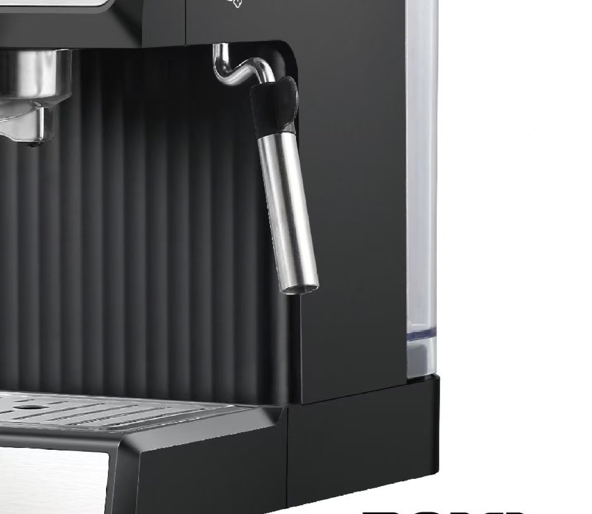 KöLAX Espresso Machine,20bar，One-Touch Single Shot Maker, Built-In Milk Frother Stainless Steel, view 4