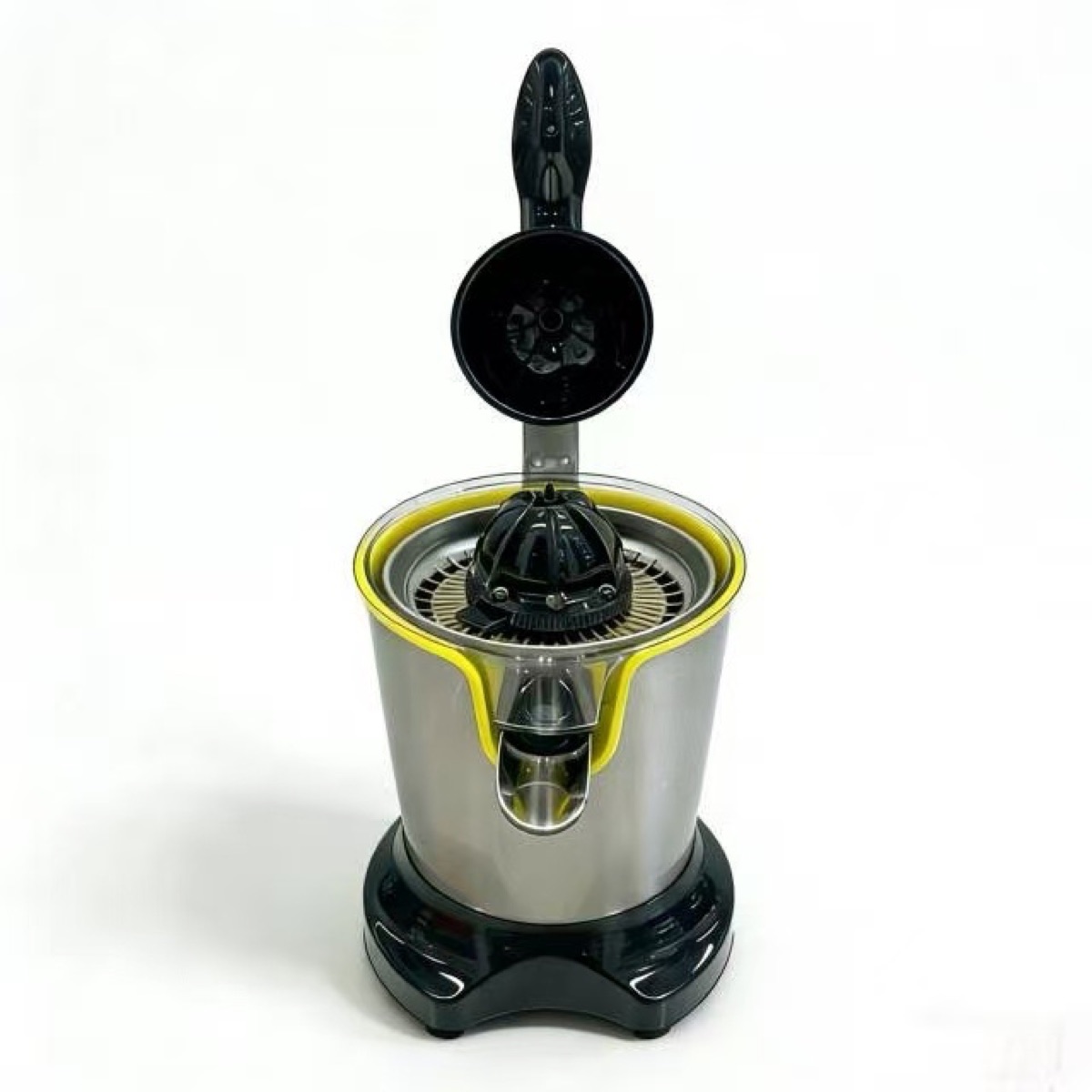 KöLAX Premium Electric Orange Juicer | Stainless Steel Citrus Squeezer With New Ultra-Powerful Motor and Soft Grip Handle for Effortless Juicing,500W, view 4