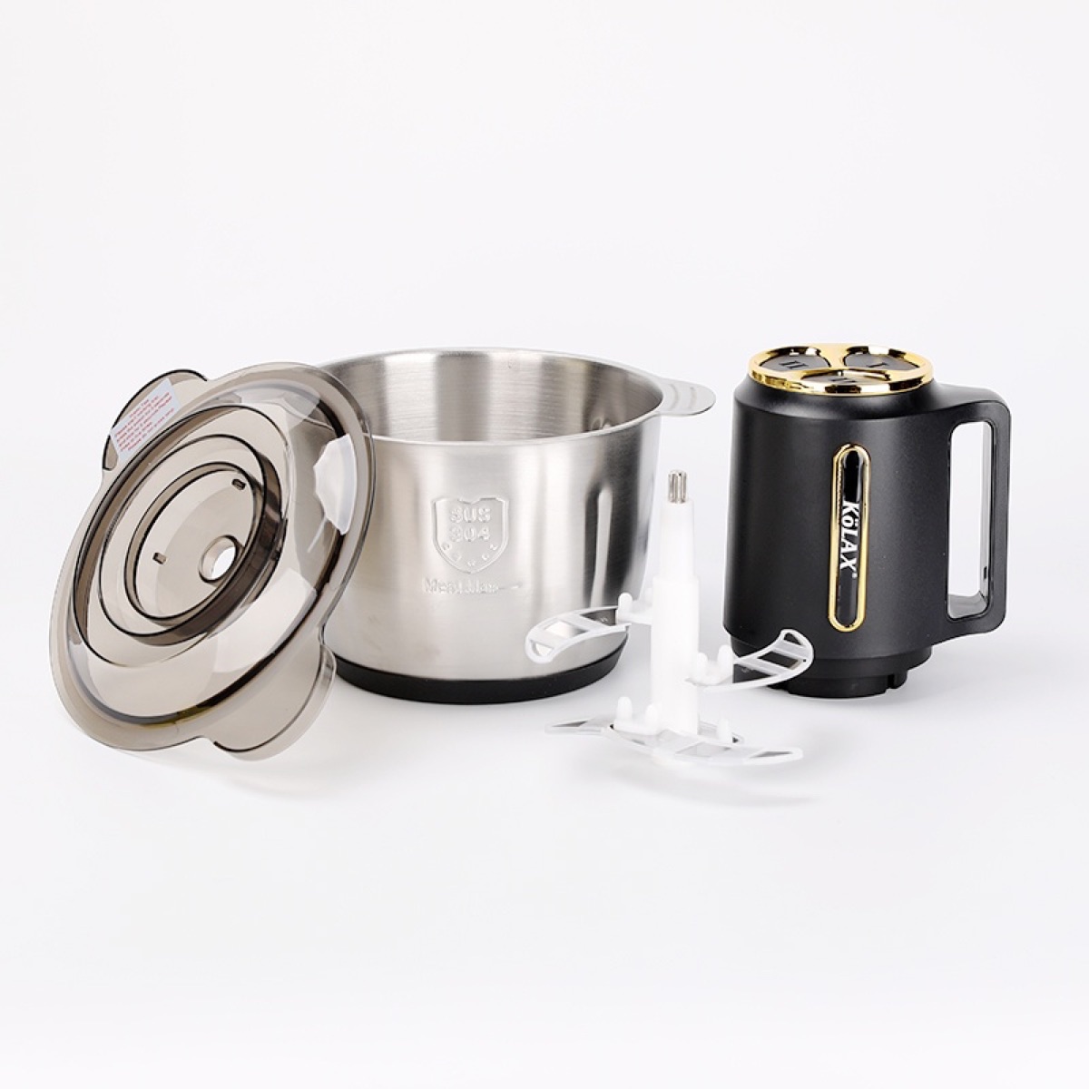 Electric meat chopper best stainless steel 3L food chopper meat grinder, view 2