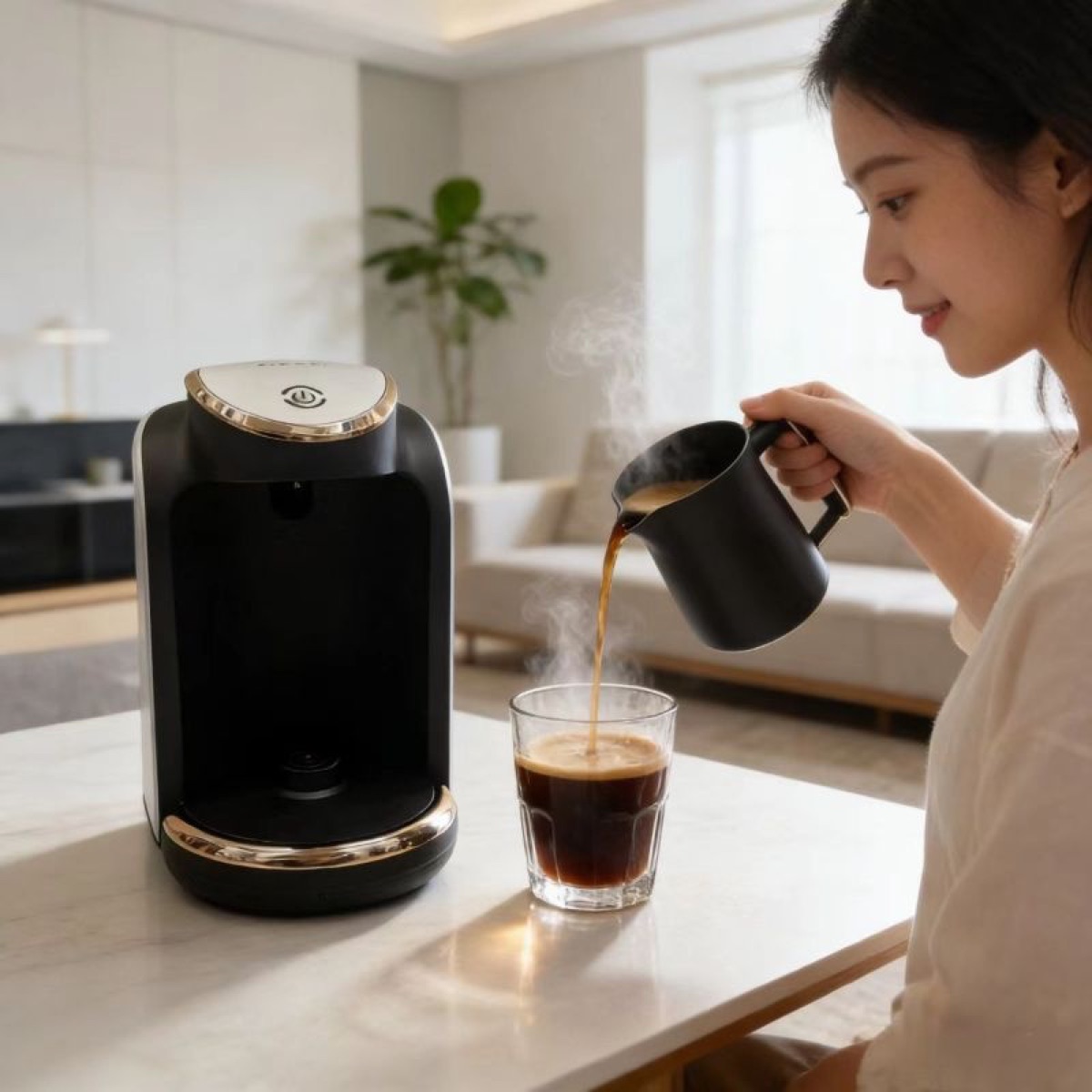 KöLAX Turkish Arabic Greek Coffee Pot Maker 250ml Electric Machine 100% BPA-free 600w, view 4