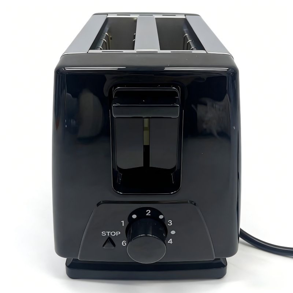 KöLAX Stainless Steel 2 Slice Toaster with Extra Wide Slots- 800w 6 Gear Firepower, With One Button Stop Function, Toast Bread, Bagel & Waffle, view 3