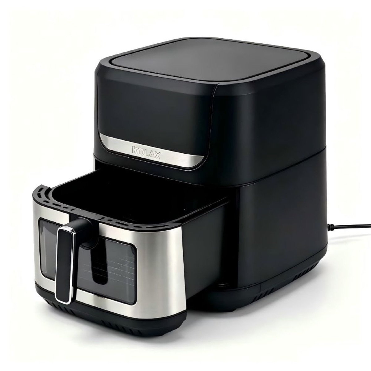 KöLAX Air Fryer 8.5L, 10-in-1 Functions Airfryer with Visible Window, 200℃ Fast Heating & Top And Bottom Heating for Crispier Results, 3000W, view 2
