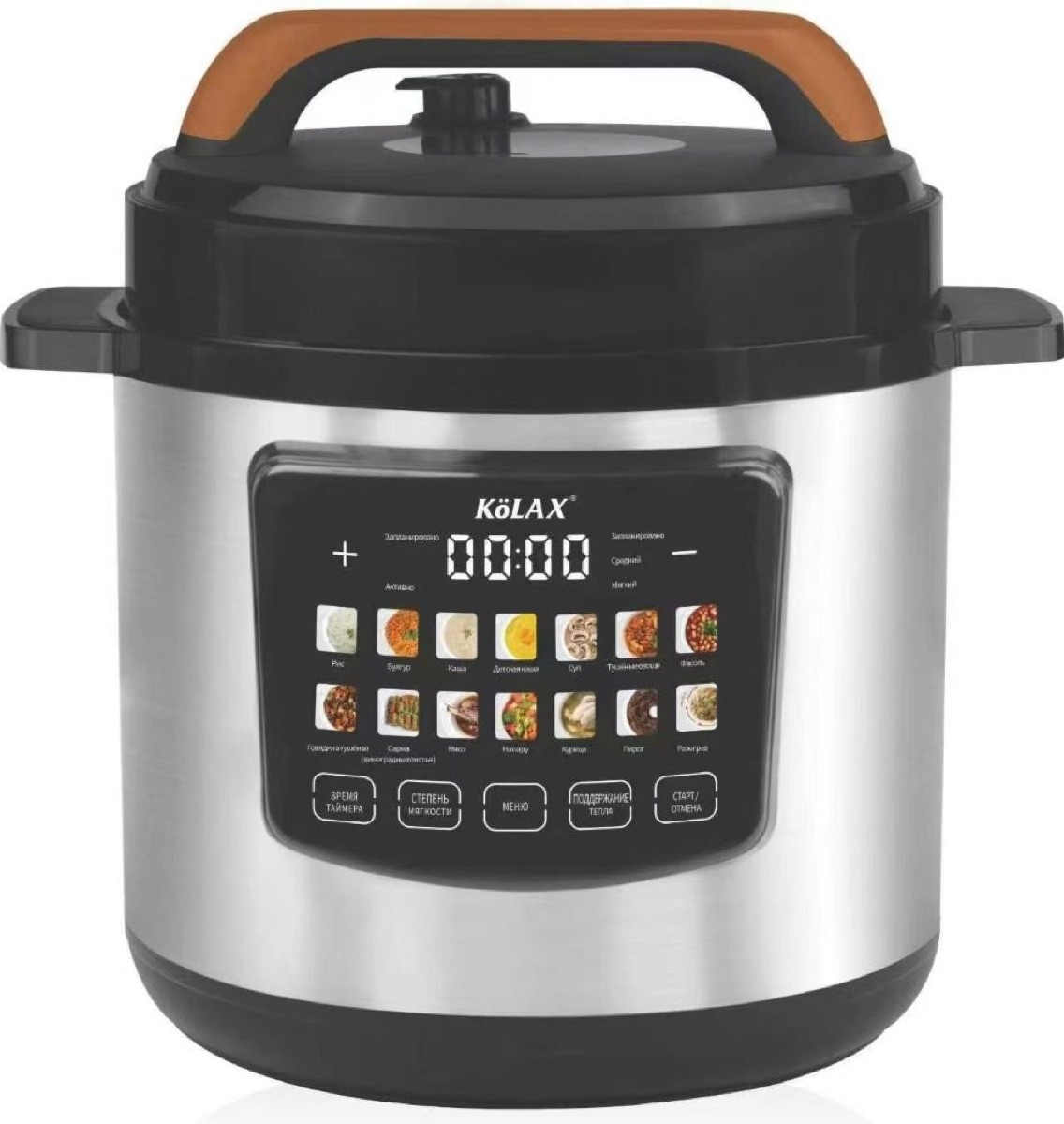 KöLAX 14-in-1 Multi Cooker,8-Liter, 2000W Stainless Steel Programmable Pressure Cooker, Slow Cooker, Rice Maker, view 3