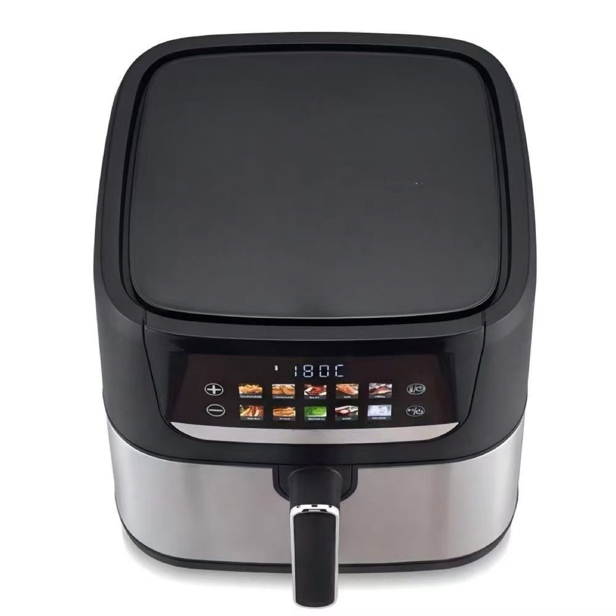 KöLAX 8L Digital Air Fryer | Compact & Non-Toxic Countertop Air Fryer| Easy-to-Use with Precision Touch Controls | Healthy Meals in Minutes, view 3