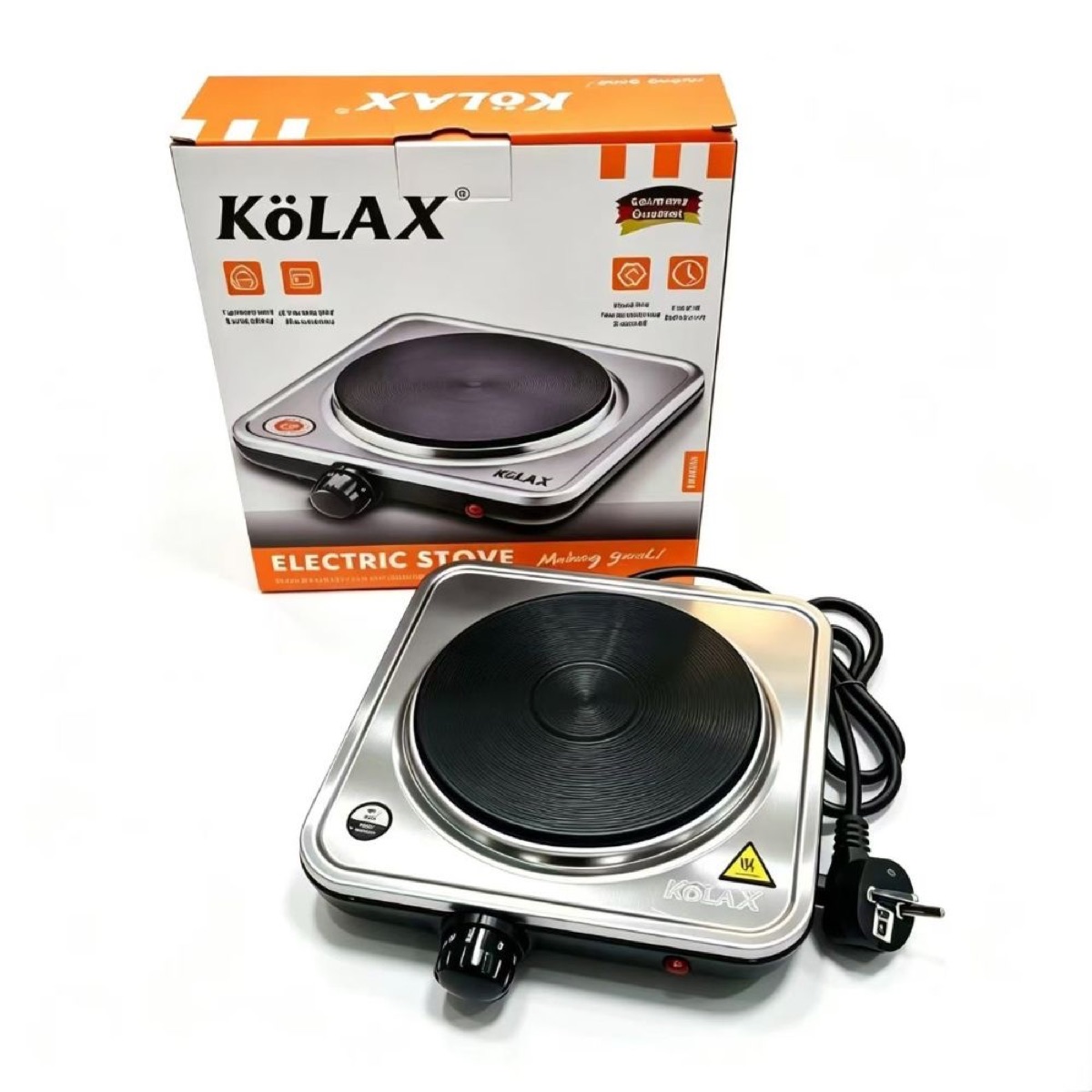 Electric single burner 5 level temperature control compact cooking stove and easy to clean stainless steel base induction cooker
