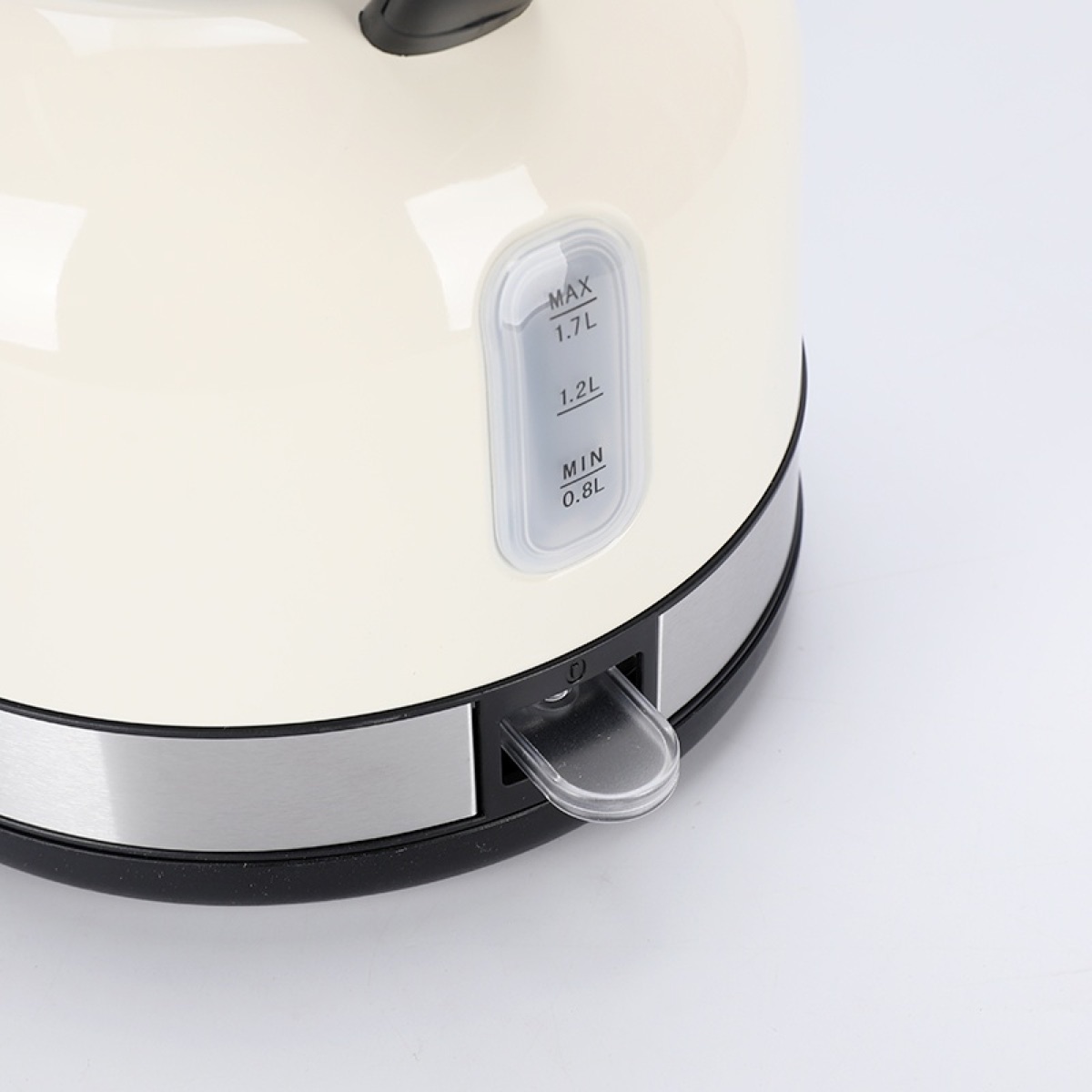 High quality stainless steel electric vintage design 1.7L water kettle, view 4