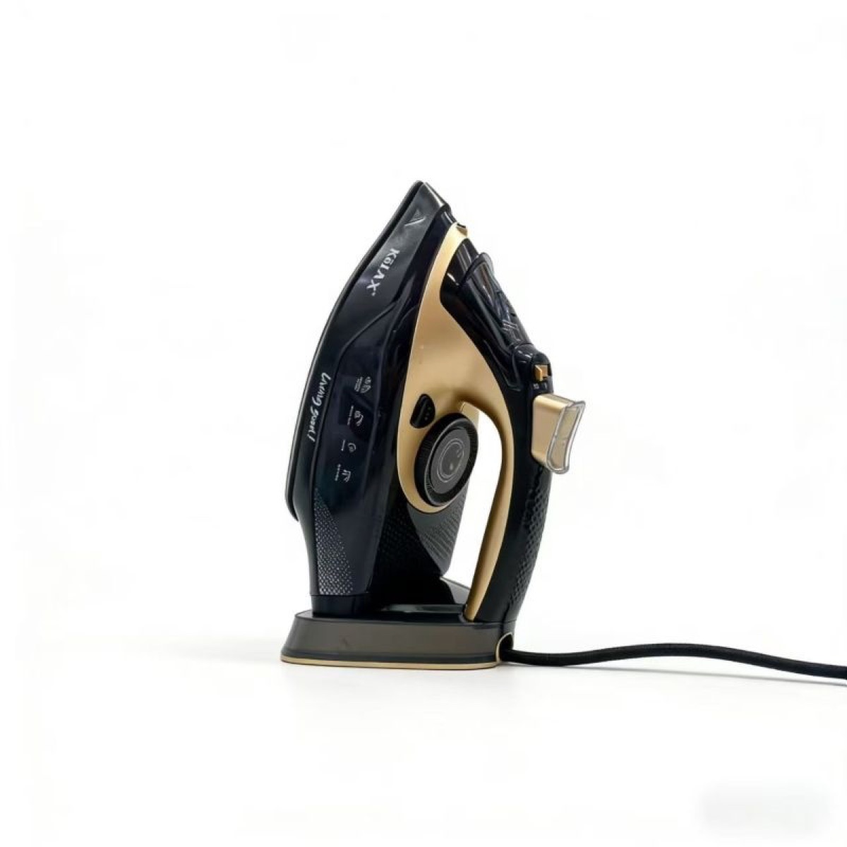 KöLAX Steam Iron for Clothes 15s Fast Heat-up, 3000W Iron with 400ML Water Tank,Burst Steam, Spray Mist, Anti-Drip, Self-Cleaning, Vertical Ironing for Home, view 4